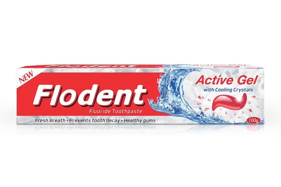 Flodent Active Gel Toothpaste